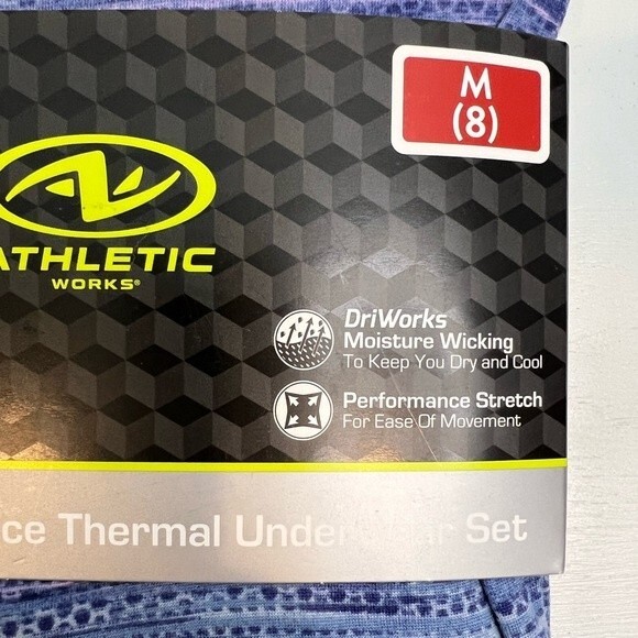 Girls Thermal Set NEW size medium 8 long underwear - Picture 4 of 4